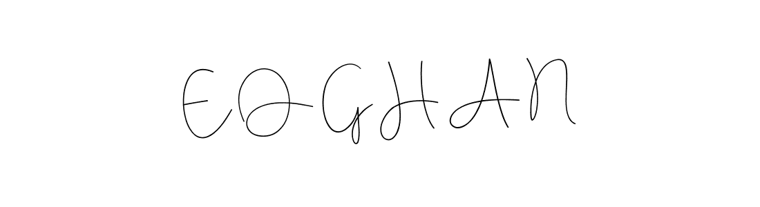 How to Draw E O G H A N signature style? Andilay-7BmLP is a latest design signature styles for name E O G H A N. E O G H A N signature style 4 images and pictures png