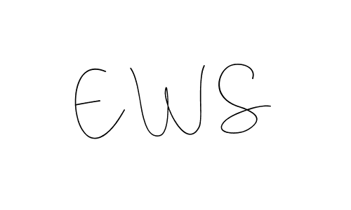 This is the best signature style for the E W S name. Also you like these signature font (Andilay-7BmLP). Mix name signature. E W S signature style 4 images and pictures png