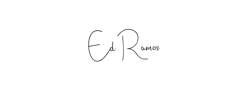 if you are searching for the best signature style for your name Ed Ramos. so please give up your signature search. here we have designed multiple signature styles  using Andilay-7BmLP. Ed Ramos signature style 4 images and pictures png