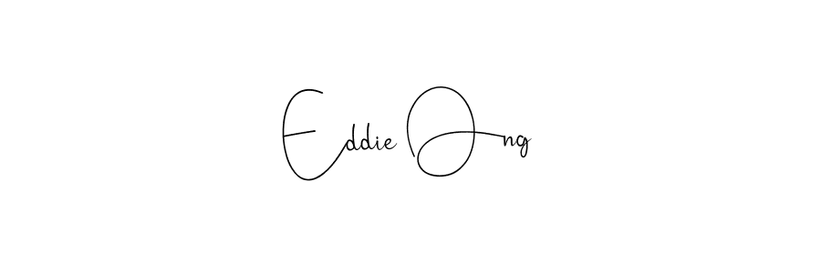 Design your own signature with our free online signature maker. With this signature software, you can create a handwritten (Andilay-7BmLP) signature for name Eddie Ong. Eddie Ong signature style 4 images and pictures png