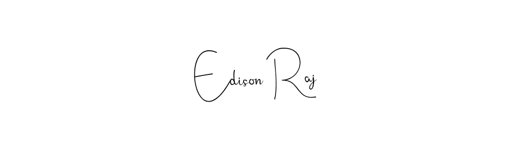 See photos of Edison Raj official signature by Spectra . Check more albums & portfolios. Read reviews & check more about Andilay-7BmLP font. Edison Raj signature style 4 images and pictures png