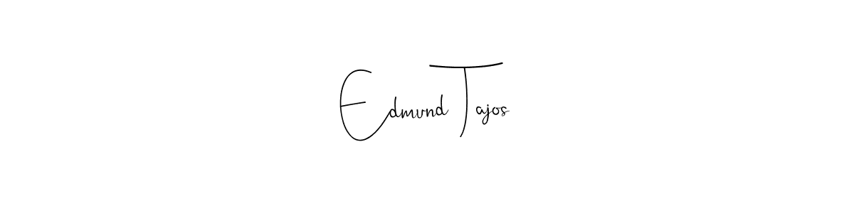 How to Draw Edmund Tajos signature style? Andilay-7BmLP is a latest design signature styles for name Edmund Tajos. Edmund Tajos signature style 4 images and pictures png