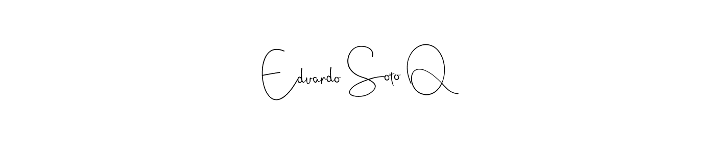 How to Draw Eduardo Soto Q signature style? Andilay-7BmLP is a latest design signature styles for name Eduardo Soto Q. Eduardo Soto Q signature style 4 images and pictures png