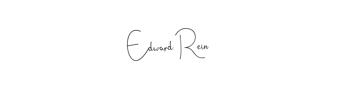 How to make Edward Rein name signature. Use Andilay-7BmLP style for creating short signs online. This is the latest handwritten sign. Edward Rein signature style 4 images and pictures png