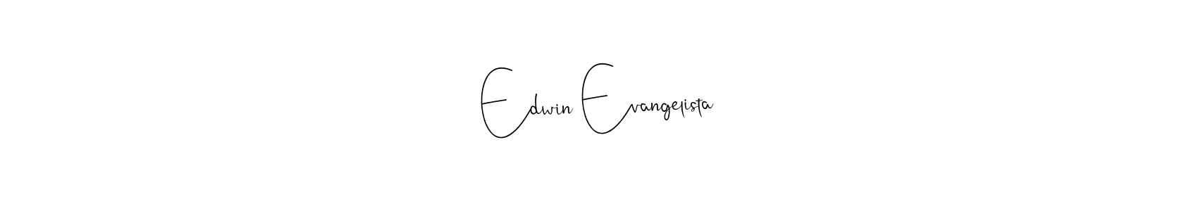 Use a signature maker to create a handwritten signature online. With this signature software, you can design (Andilay-7BmLP) your own signature for name Edwin Evangelista. Edwin Evangelista signature style 4 images and pictures png