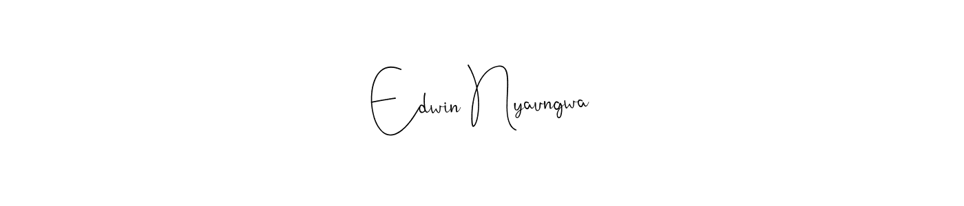 It looks lik you need a new signature style for name Edwin Nyaungwa. Design unique handwritten (Andilay-7BmLP) signature with our free signature maker in just a few clicks. Edwin Nyaungwa signature style 4 images and pictures png