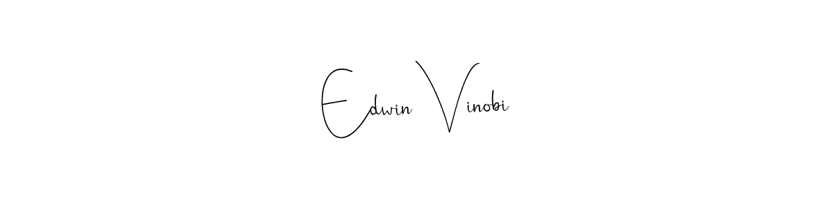 Use a signature maker to create a handwritten signature online. With this signature software, you can design (Andilay-7BmLP) your own signature for name Edwin Vinobi. Edwin Vinobi signature style 4 images and pictures png