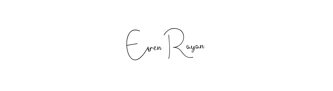 Make a beautiful signature design for name Efren Rayan. Use this online signature maker to create a handwritten signature for free. Efren Rayan signature style 4 images and pictures png