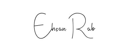 Get inspired by this graceful Andilay-7BmLP signature style for name Ehsan Rab. Smooth loops and balanced proportions for everyday use. Ehsan Rab signature style 4 images and pictures png