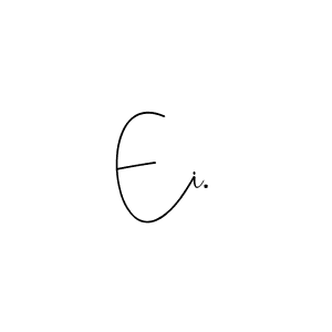 Ei. stylish signature style. Best Handwritten Sign (Andilay-7BmLP) for my name. Handwritten Signature Collection Ideas for my name Ei.. Ei. signature style 4 images and pictures png