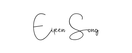 Make your name Eileen Song memorable on every contract using Andilay-7BmLP autograph style. Instant transparent background export available. Eileen Song signature style 4 images and pictures png