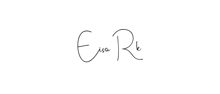 See photos of Eisa Rk official signature by Spectra . Check more albums & portfolios. Read reviews & check more about Andilay-7BmLP font. Eisa Rk signature style 4 images and pictures png