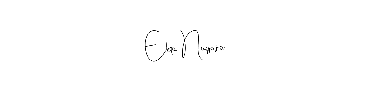 76+ Ekta Nagotra Name Signature Style Ideas | Best Name Signature