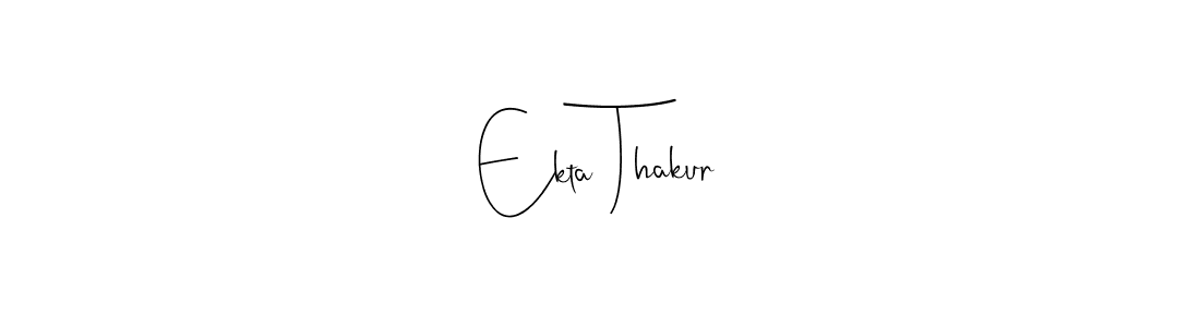 See photos of Ekta Thakur official signature by Spectra . Check more albums & portfolios. Read reviews & check more about Andilay-7BmLP font. Ekta Thakur signature style 4 images and pictures png