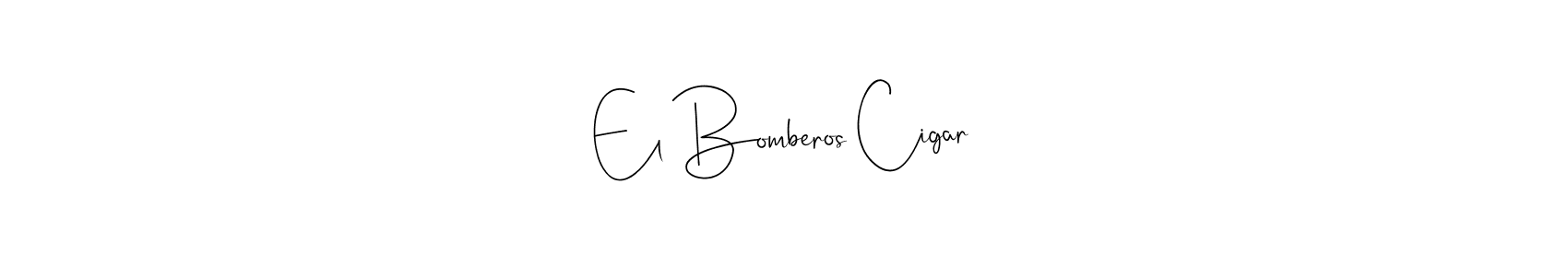 You can use this online signature creator to create a handwritten signature for the name El Bomberos Cigar. This is the best online autograph maker. El Bomberos Cigar signature style 4 images and pictures png