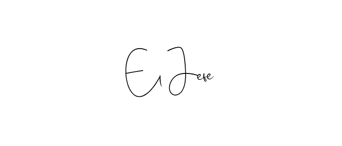 Use a signature maker to create a handwritten signature online. With this signature software, you can design (Andilay-7BmLP) your own signature for name El Jefe. El Jefe signature style 4 images and pictures png