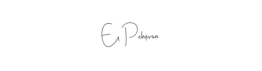 You can use this online signature creator to create a handwritten signature for the name El Pehlivan. This is the best online autograph maker. El Pehlivan signature style 4 images and pictures png