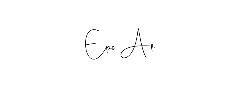 Make a beautiful signature design for name Elas Ali. Use this online signature maker to create a handwritten signature for free. Elas Ali signature style 4 images and pictures png