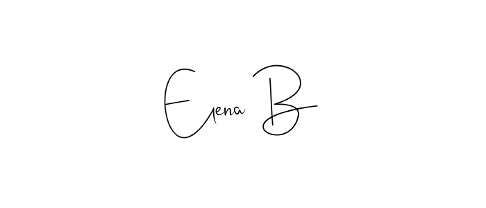 Once you've used our free online signature maker to create your best signature Andilay-7BmLP style, it's time to enjoy all of the benefits that Elena B name signing documents. Elena B signature style 4 images and pictures png