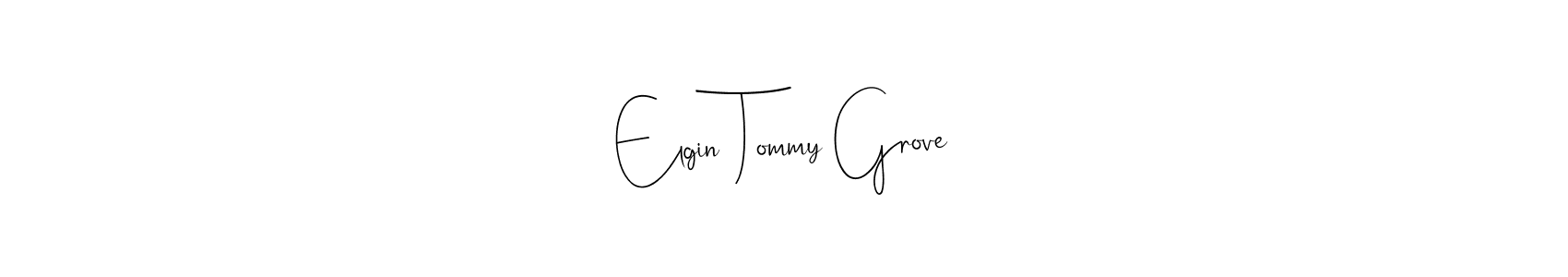 This is the best signature style for the Elgin Tommy Grove name. Also you like these signature font (Andilay-7BmLP). Mix name signature. Elgin Tommy Grove signature style 4 images and pictures png