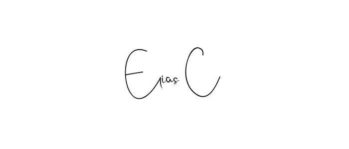 How to make Elias C signature? Andilay-7BmLP is a professional autograph style. Create handwritten signature for Elias C name. Elias C signature style 4 images and pictures png