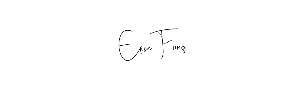 Create a beautiful signature design for name Elise Fung. With this signature (Andilay-7BmLP) fonts, you can make a handwritten signature for free. Elise Fung signature style 4 images and pictures png