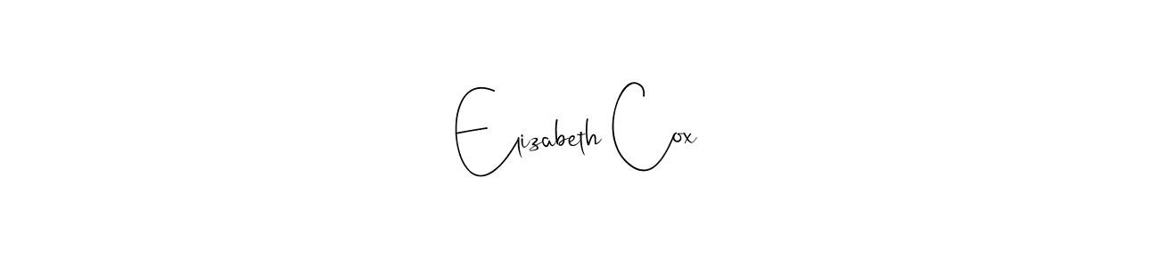 Similarly Andilay-7BmLP is the best handwritten signature design. Signature creator online .You can use it as an online autograph creator for name Elizabeth Cox. Elizabeth Cox signature style 4 images and pictures png
