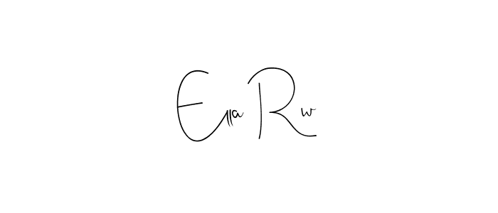 Here are the top 10 professional signature styles for the name Ella Rw. These are the best autograph styles you can use for your name. Ella Rw signature style 4 images and pictures png