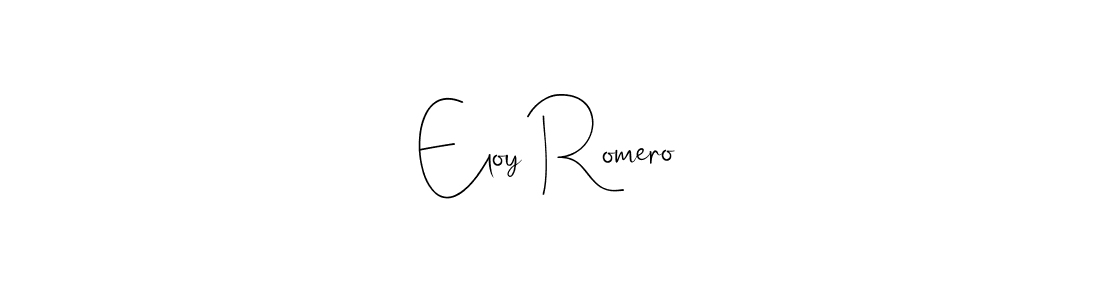 It looks lik you need a new signature style for name Eloy Romero. Design unique handwritten (Andilay-7BmLP) signature with our free signature maker in just a few clicks. Eloy Romero signature style 4 images and pictures png