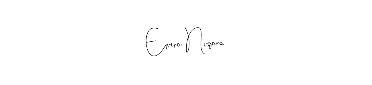 Make a beautiful signature design for name Elvira Nugara. With this signature (Andilay-7BmLP) style, you can create a handwritten signature for free. Elvira Nugara signature style 4 images and pictures png