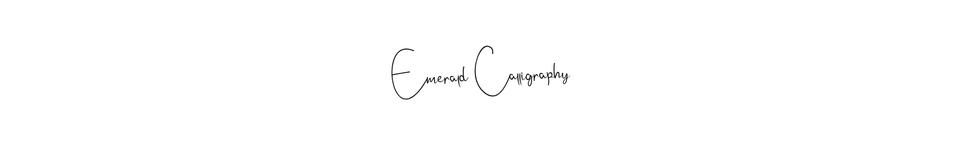 if you are searching for the best signature style for your name Emerald Calligraphy. so please give up your signature search. here we have designed multiple signature styles  using Andilay-7BmLP. Emerald Calligraphy signature style 4 images and pictures png