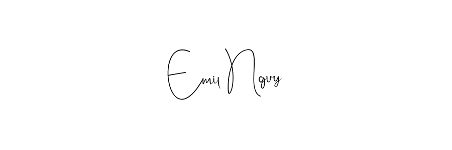 How to Draw Emil Nguy signature style? Andilay-7BmLP is a latest design signature styles for name Emil Nguy. Emil Nguy signature style 4 images and pictures png