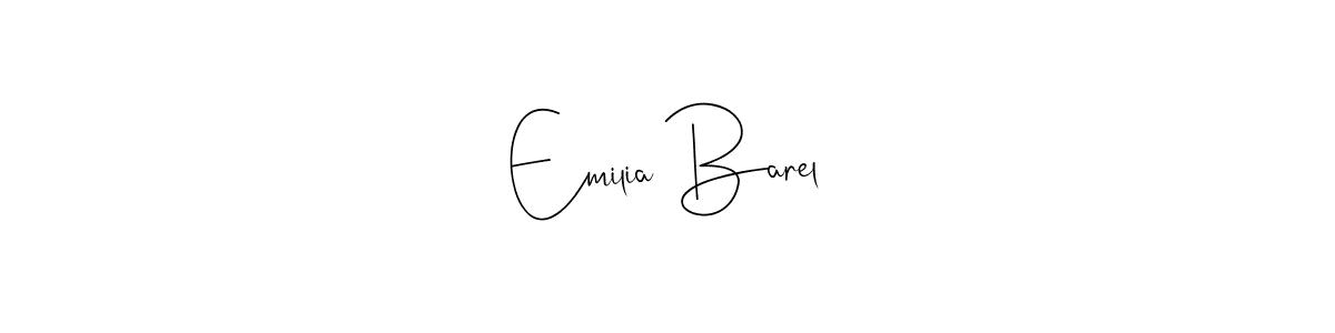 You should practise on your own different ways (Andilay-7BmLP) to write your name (Emilia Barel) in signature. don't let someone else do it for you. Emilia Barel signature style 4 images and pictures png