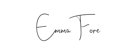 Stand out with a creative autograph for Emma Fore. The Andilay-7BmLP styling blends modern aesthetics with classic signature flourishes. Emma Fore signature style 4 images and pictures png