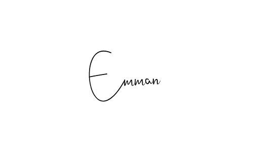 Also we have Emman name is the best signature style. Create professional handwritten signature collection using Andilay-7BmLP autograph style. Emman signature style 4 images and pictures png