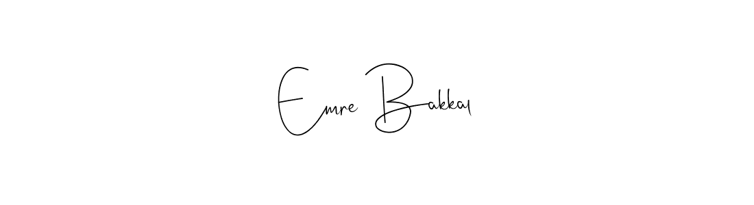 Also we have Emre Bakkal name is the best signature style. Create professional handwritten signature collection using Andilay-7BmLP autograph style. Emre Bakkal signature style 4 images and pictures png