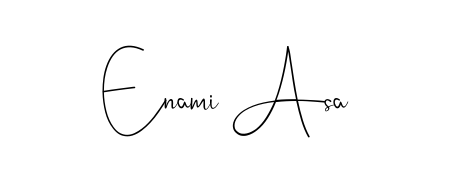 Use a signature maker to create a handwritten signature online. With this signature software, you can design (Andilay-7BmLP) your own signature for name Enami Asa. Enami Asa signature style 4 images and pictures png