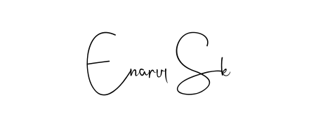 Here are the top professional signature styles for the name Enarul Sk. These are the best autograph styles you can use for your name. Enarul Sk signature style 4 images and pictures png