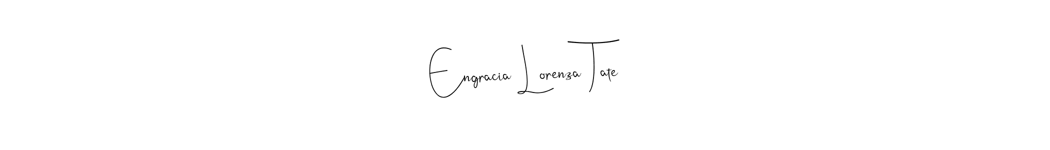 Use a signature maker to create a handwritten signature online. With this signature software, you can design (Andilay-7BmLP) your own signature for name Engracia Lorenza Tate. Engracia Lorenza Tate signature style 4 images and pictures png