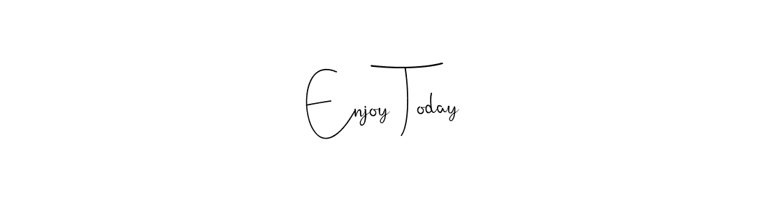 You can use this online signature creator to create a handwritten signature for the name Enjoy Today. This is the best online autograph maker. Enjoy Today signature style 4 images and pictures png