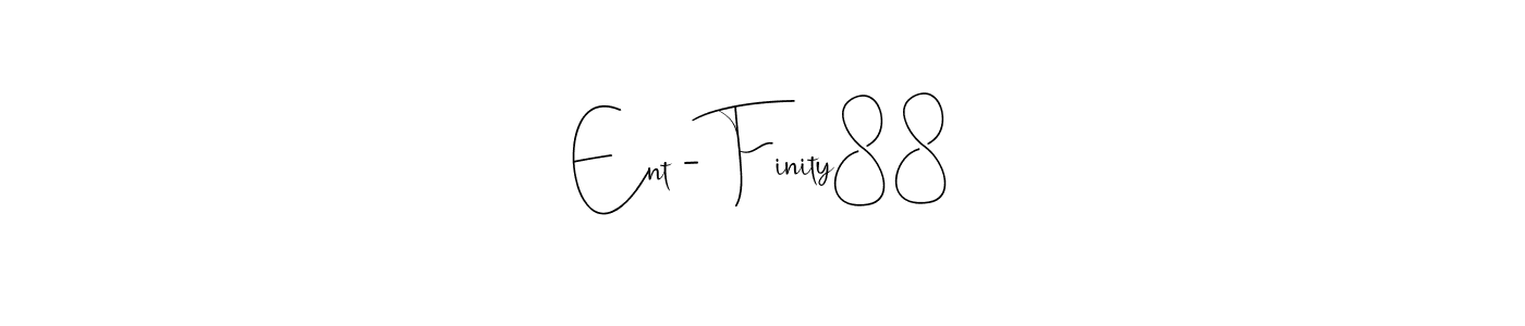 Use a signature maker to create a handwritten signature online. With this signature software, you can design (Andilay-7BmLP) your own signature for name Ent - Finity88. Ent - Finity88 signature style 4 images and pictures png