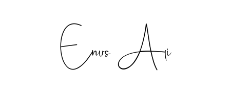 Here are the top professional signature styles for the name Enus Ali. These are the best autograph styles you can use for your name. Enus Ali signature style 4 images and pictures png