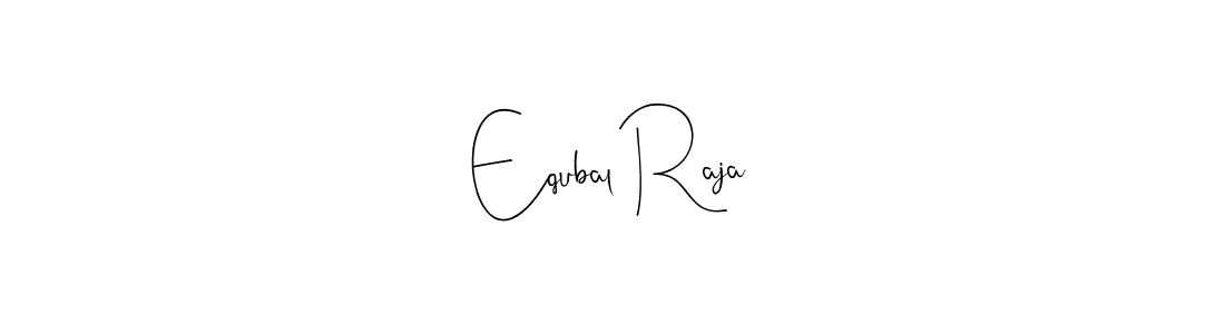 This is the best signature style for the Equbal Raja name. Also you like these signature font (Andilay-7BmLP). Mix name signature. Equbal Raja signature style 4 images and pictures png