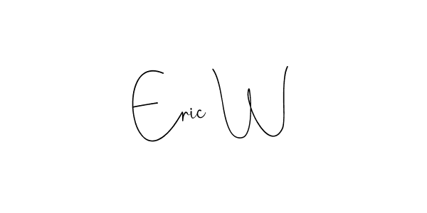 You can use this online signature creator to create a handwritten signature for the name Eric W. This is the best online autograph maker. Eric W signature style 4 images and pictures png