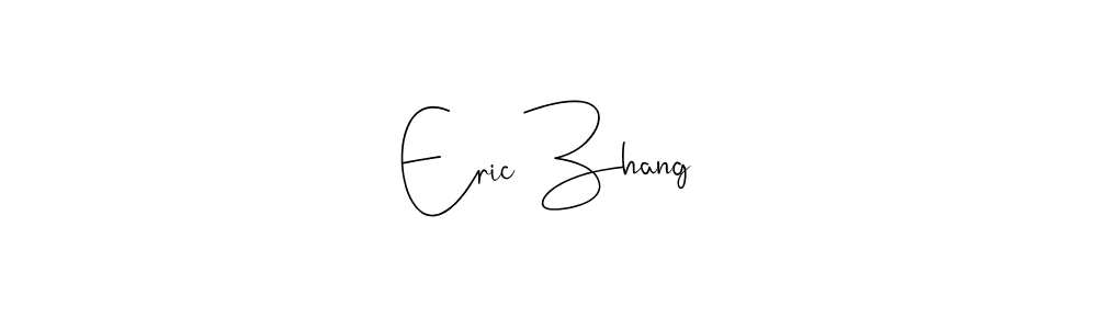 Eric Zhang stylish signature style. Best Handwritten Sign (Andilay-7BmLP) for my name. Handwritten Signature Collection Ideas for my name Eric Zhang. Eric Zhang signature style 4 images and pictures png