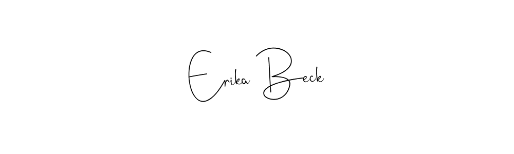 Make a short Erika Beck signature style. Manage your documents anywhere anytime using Andilay-7BmLP. Create and add eSignatures, submit forms, share and send files easily. Erika Beck signature style 4 images and pictures png