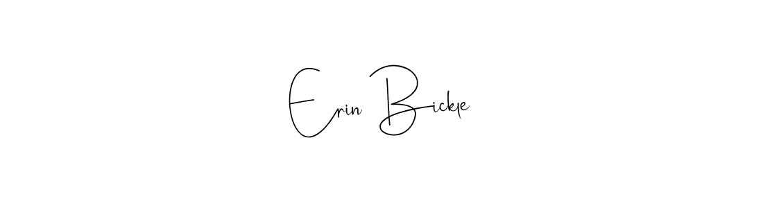 It looks lik you need a new signature style for name Erin Bickle. Design unique handwritten (Andilay-7BmLP) signature with our free signature maker in just a few clicks. Erin Bickle signature style 4 images and pictures png
