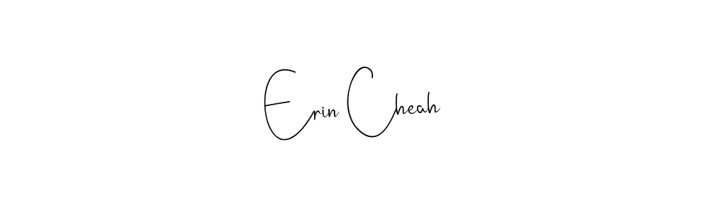 This is the best signature style for the Erin Cheah name. Also you like these signature font (Andilay-7BmLP). Mix name signature. Erin Cheah signature style 4 images and pictures png