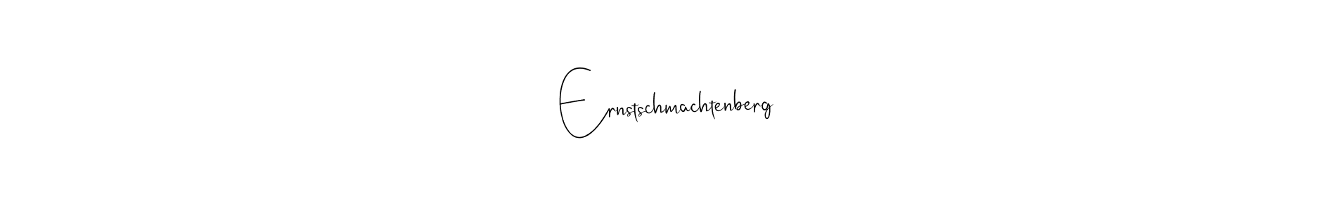 if you are searching for the best signature style for your name Ernstschmachtenberg. so please give up your signature search. here we have designed multiple signature styles  using Andilay-7BmLP. Ernstschmachtenberg signature style 4 images and pictures png