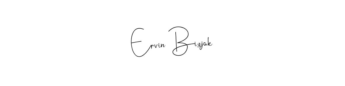 How to make Ervin Bizjak signature? Andilay-7BmLP is a professional autograph style. Create handwritten signature for Ervin Bizjak name. Ervin Bizjak signature style 4 images and pictures png
